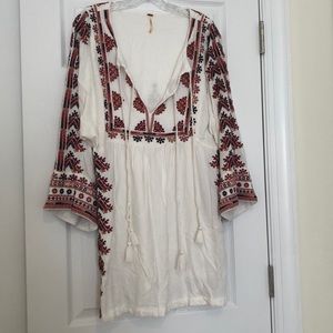 Free People Embroidered Dress
